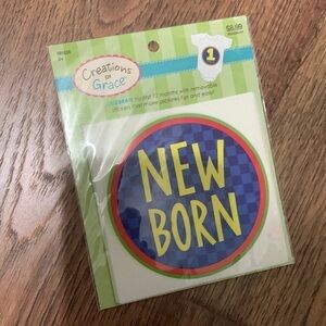 First 12 month non-toxic stickers